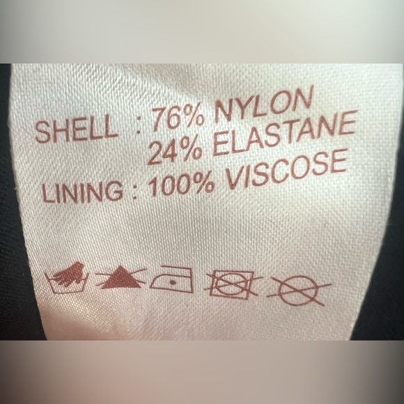 Phase Eight Elegant Sheer Ribbed Black Long dress with slip Special Occasion 4 - Picture 8 of 9